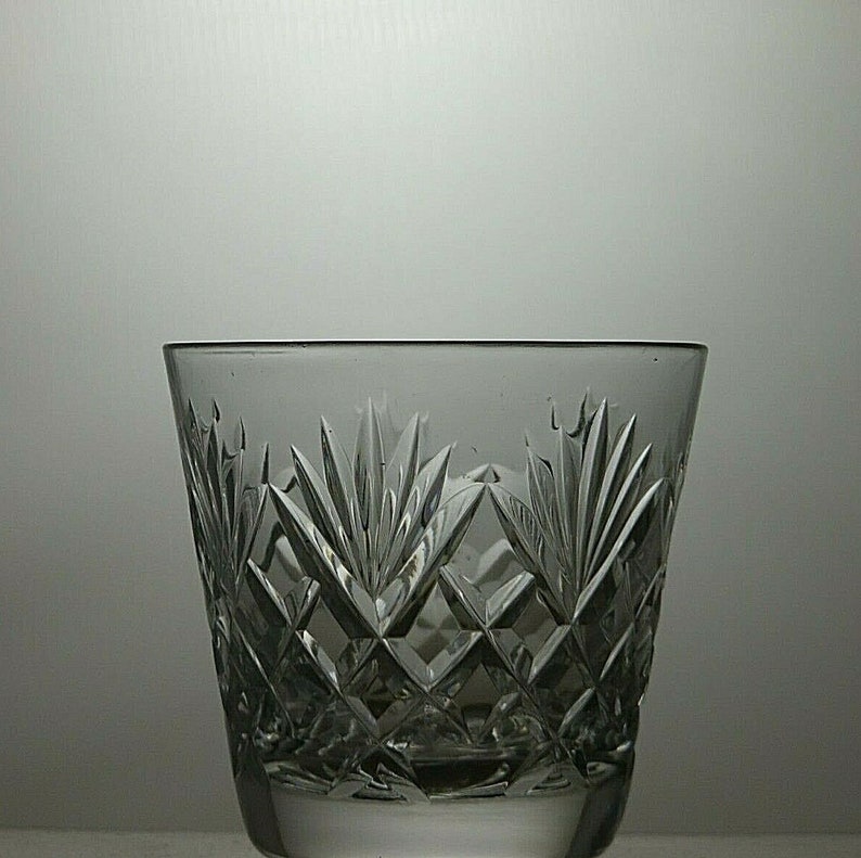 Stuart Crystal Cut Glass Set of 6 Tumblers 3 1/4 13C Etsy