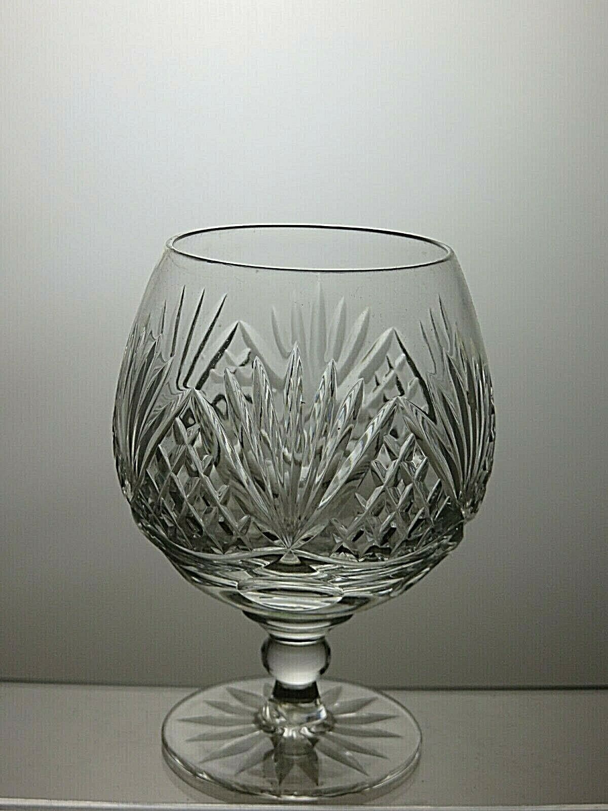 Tutbury Crystal Belmont Cut Glass Set Of 2 Brandy Etsy