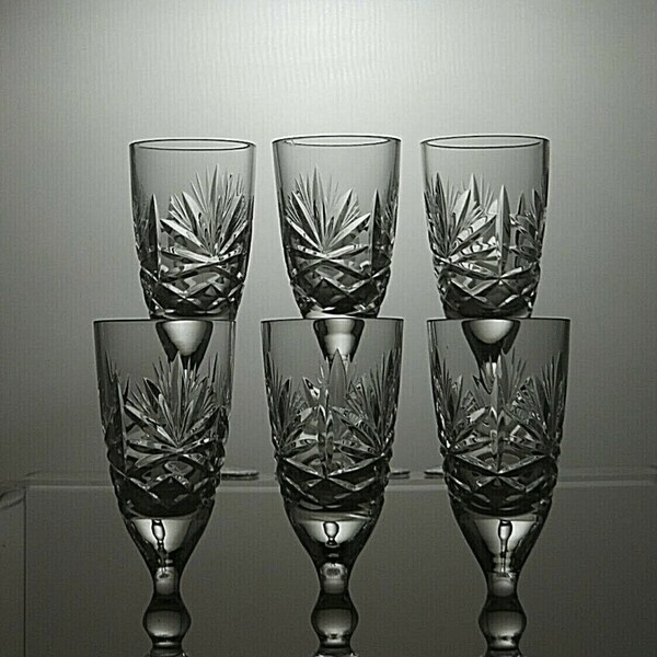 Lead Crystal Glasses Etsy UK