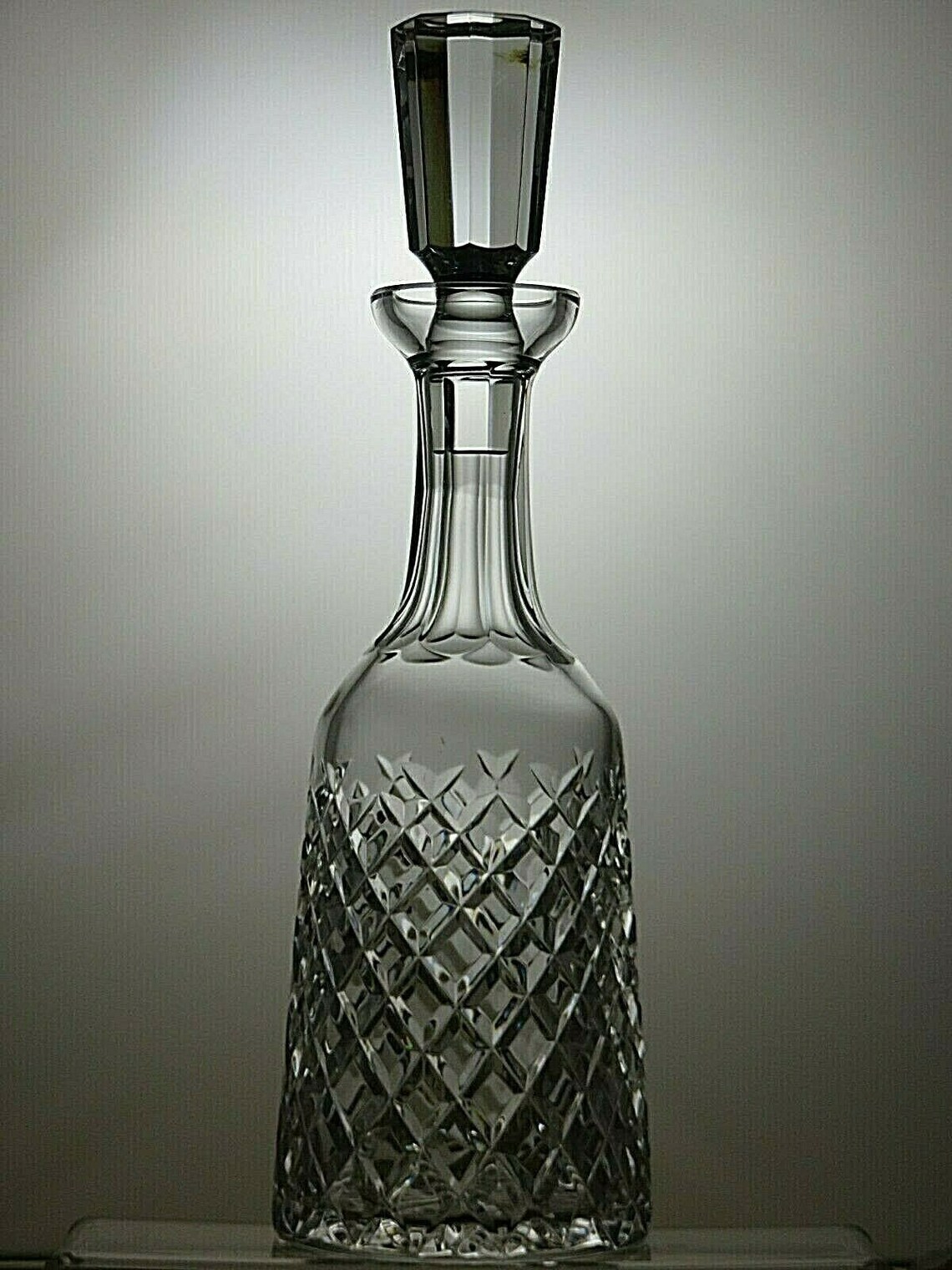 Waterford Crystal Alana Cut Glass Decanter Etsy