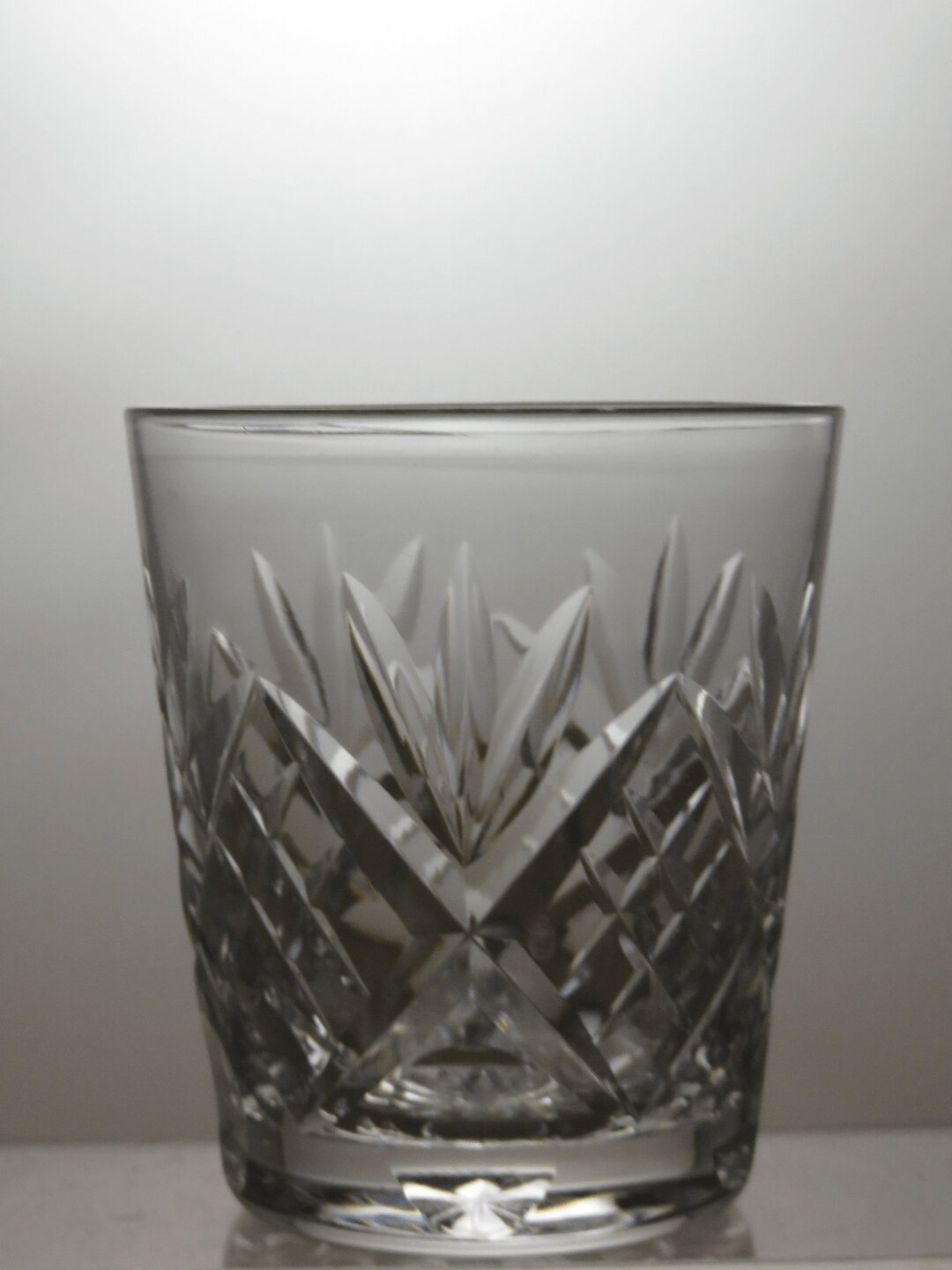 Tutbury Crystal Cut Glass Whisky Tumbler/glass 3 2/3 Etsy