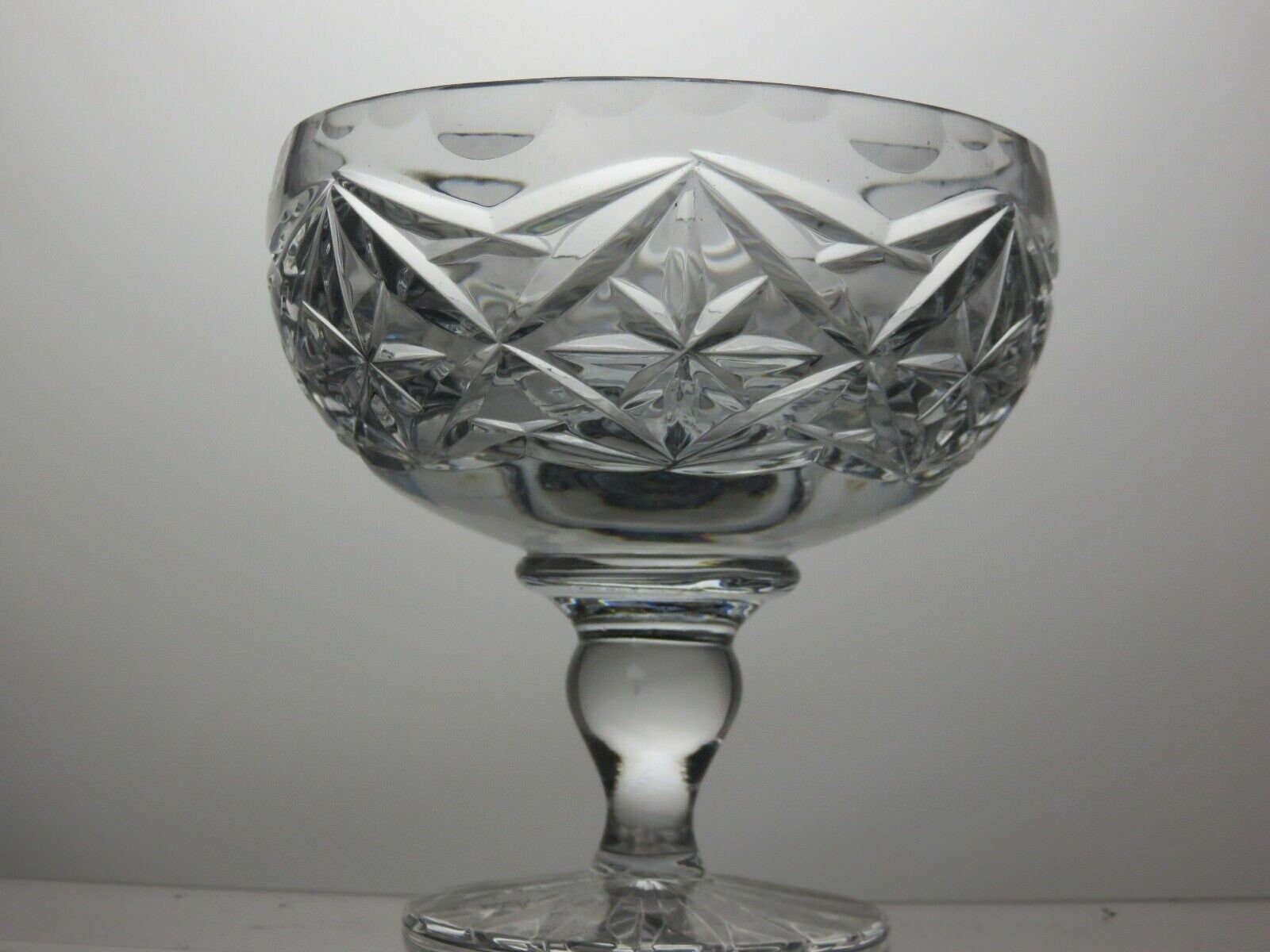 Crystal Cut Glass Dessert Pudding Sundae Dish/bowl 4 1/8 Etsy UK