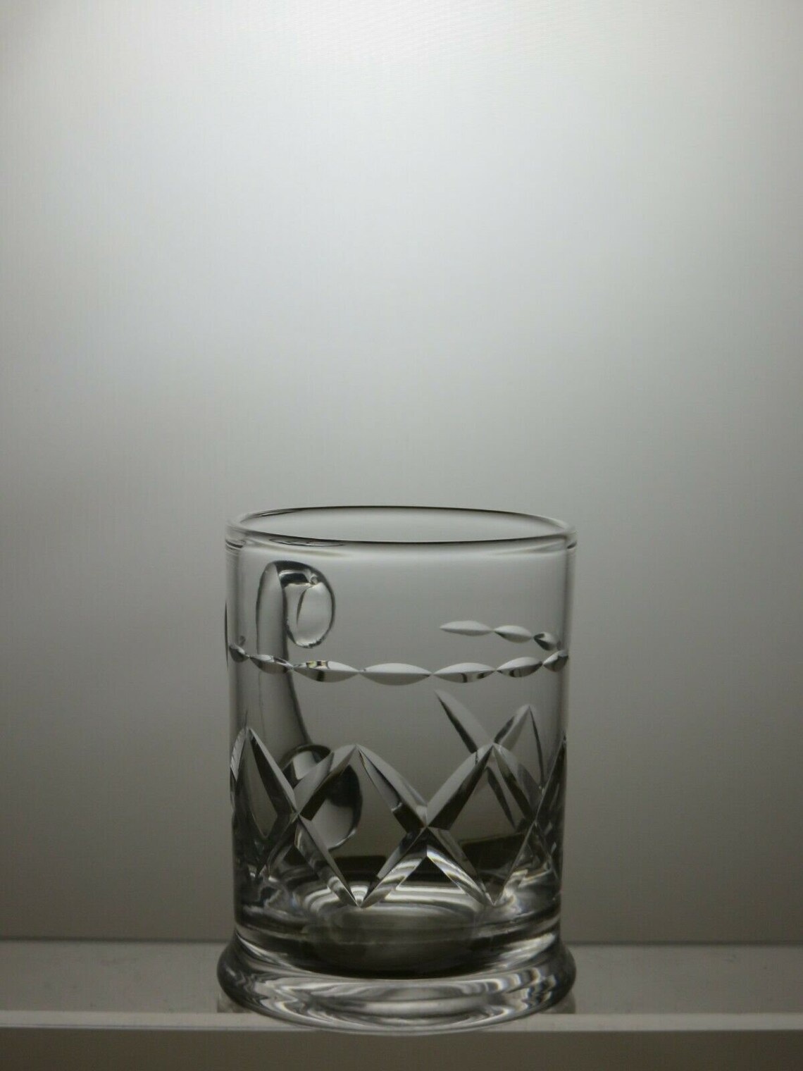 Stuart Lead Crystal Beau Cut Glass Beer Mug Etsy