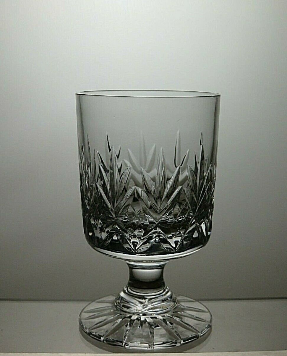 Whitefriars Crystal harrow Cut Glass Set of 6 Wine Glasses 4 1/4 14B Etsy