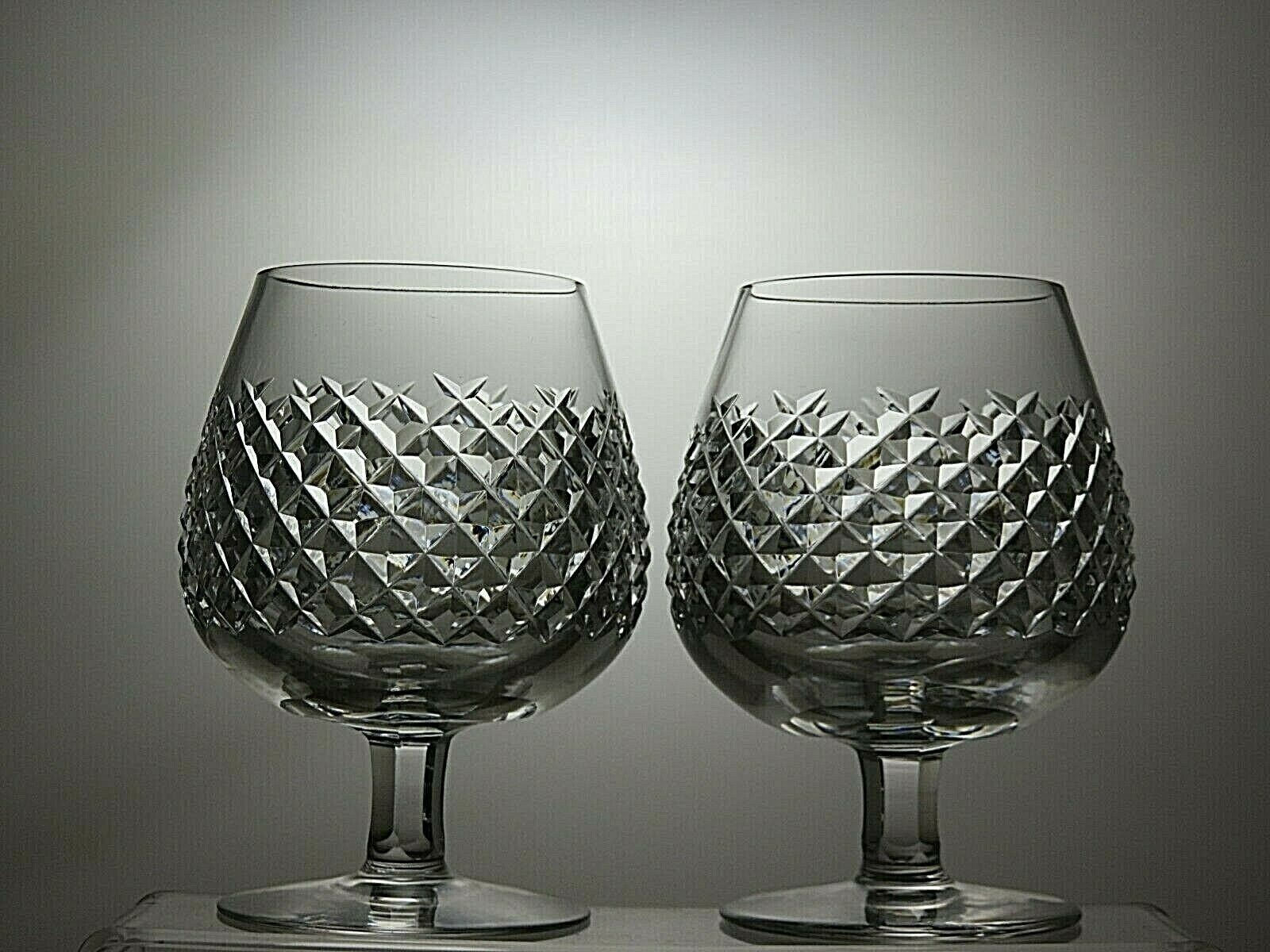 Waterford Crystal Alana Cut Glass Set Of 2 Brandy Etsy