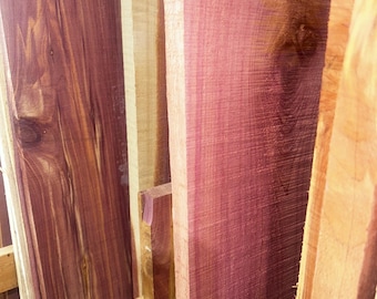 1" x 6" Aromatic Eastern Red Cedar Project Plank - 5 pack