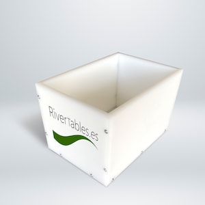 30cm x 20cm x 20cm (12” x 8” x 8") HDPE Epoxy Resin re-usable Molds