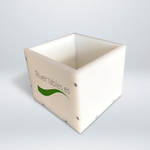 20cm x 20cm x 20cm (8” x 8” x 8") HDPE Epoxy Resinre-usable Molds