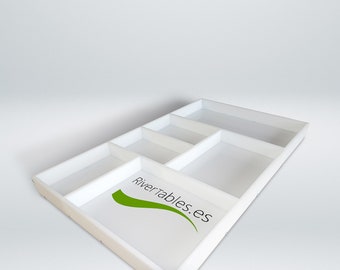HDPE epoxihartsform: Multifunktionsinsatser (100 cm x 60 cm)