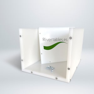 30cm x 20cm x 20cm (12” x 8” x 8") HDPE Epoxy Resin re-usable Molds