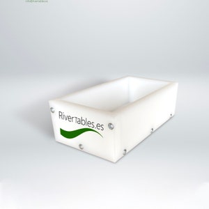 20cm x 10cm (8” x 4”) HDPE Epoxy Resin re-usable Molds