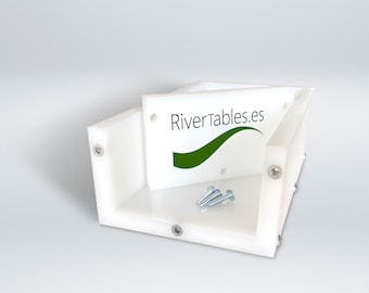 30 cm x 10 cm (12” x 4”) HDPE epoxiharts återanvändbara formar