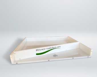 Moldes reutilizáveis de resina epóxi HDPE de 60 cm x 60 cm (24” x 24”)