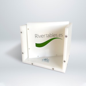 20cm x 20cm x 20cm (8” x 8” x 8") HDPE Epoxy Resin re-usable Molds
