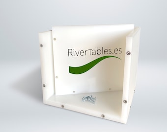 HDPE Epoxihartsform 20 cm KUB Återanvändbar