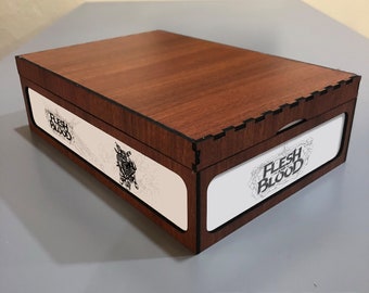 Blood & Flesh TCG Storage Premium box (2 slots-landscape cards)