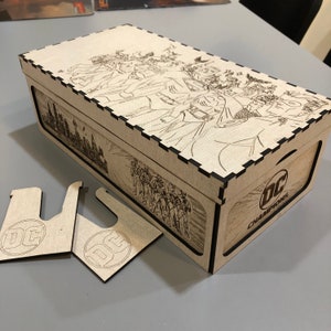 Pudełko DC Champions LCG Storage Premium (2 miejsca)