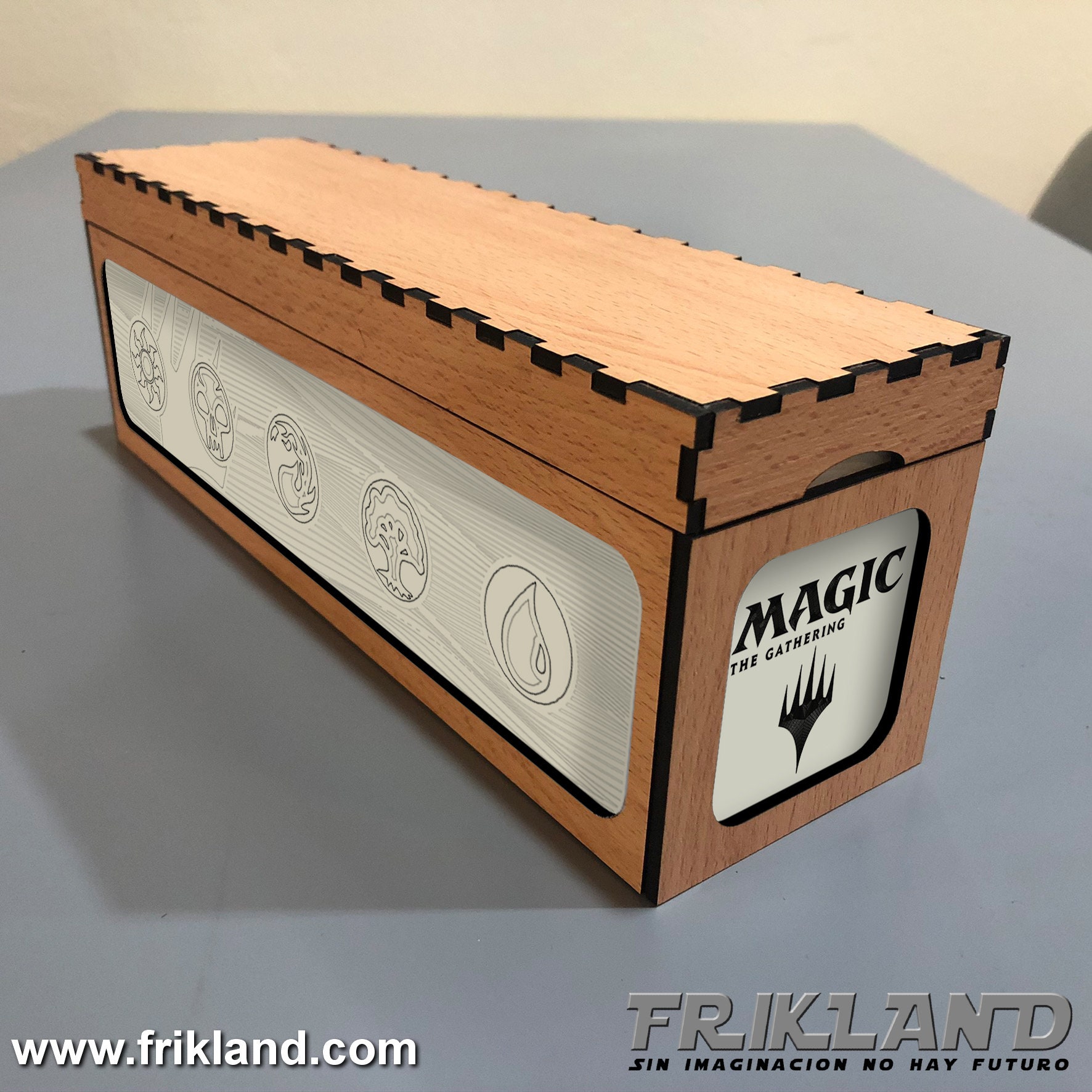  Himine Caja misteriosa mágica de madera, caja de rompecabezas  de apertura secreta caja de regalo (rojo+madera) : Juguetes y Juegos