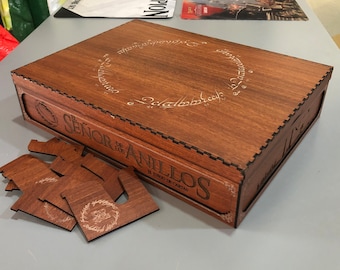 Herr der Ringe LCG Storage Magna Box (4 Steckplätze – Karten im Querformat)