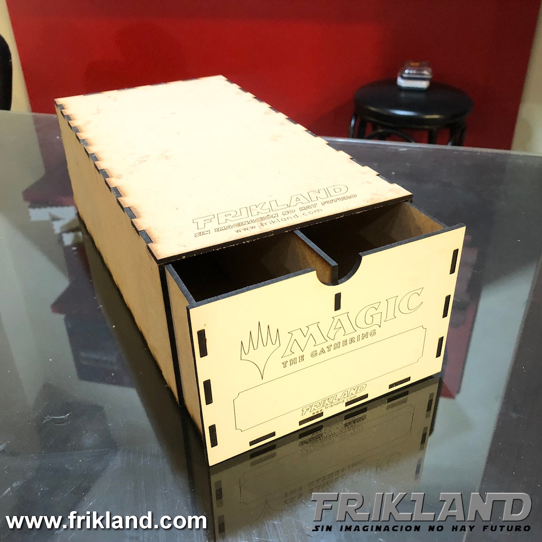 TCG Storage Box With Drawer Etsy