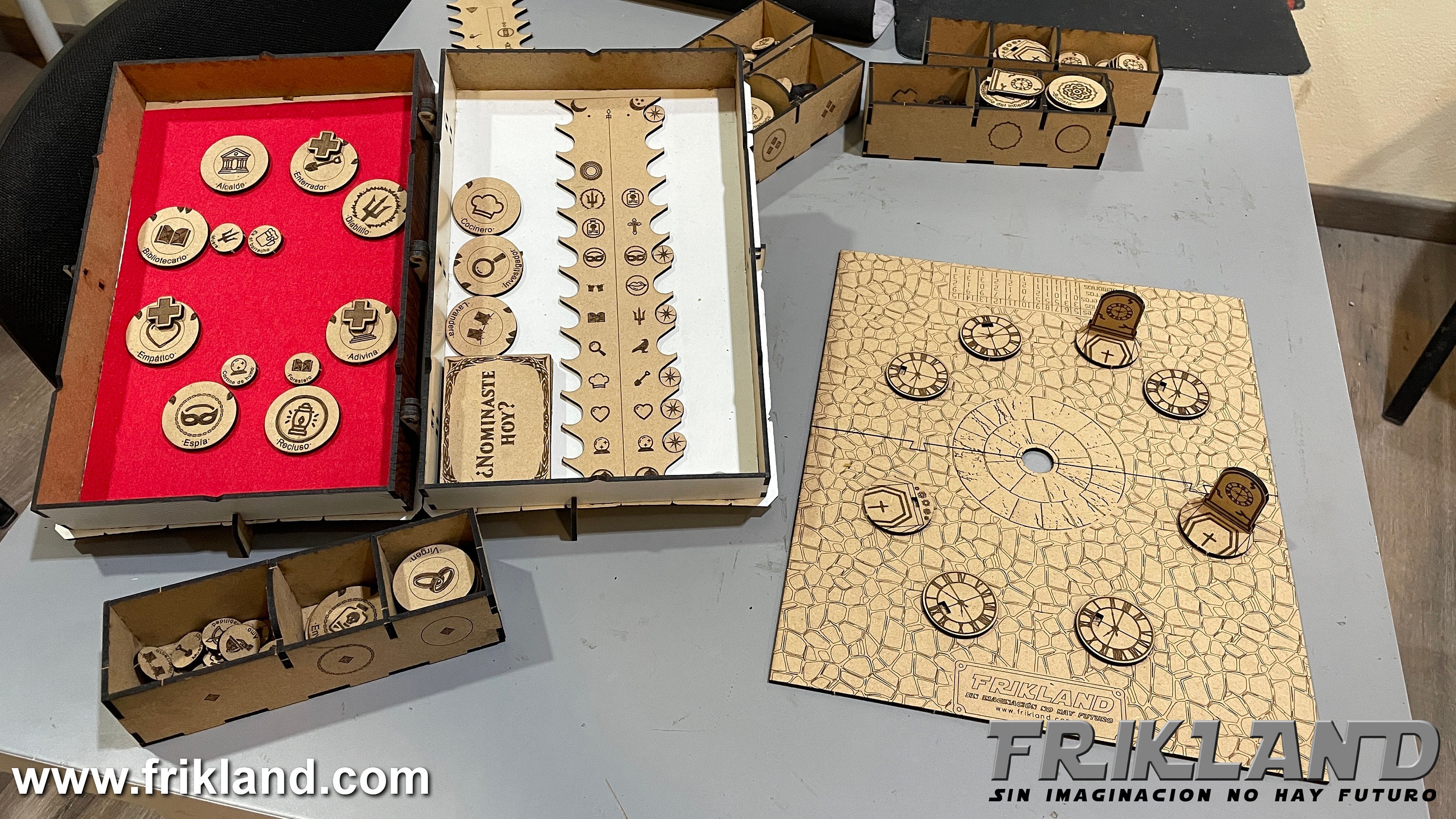 Travel kit for "Blood on the Clocktower"