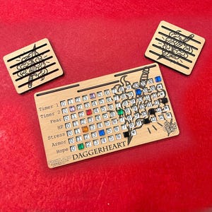 Daggerheart Ultimate Player Board – The All-in-One Gaming Solution!