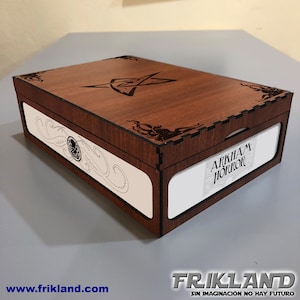 Arkham Horror LCG Storage Premium box (2 carte slot-paesaggio)