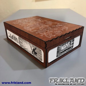 Marvel LCG Storage Premium box (2 slots-landscape cards)