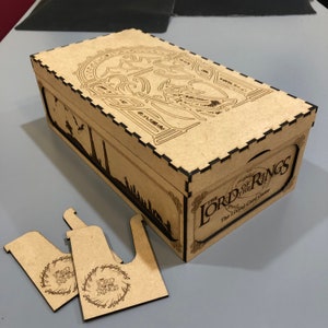 Pudełko premium do przechowywania Lord of the Rings LCG (2 miejsca)