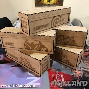 Marvel LCG (zestaw aspektów x5) Pudełko Premium do przechowywania (1 miejsce)