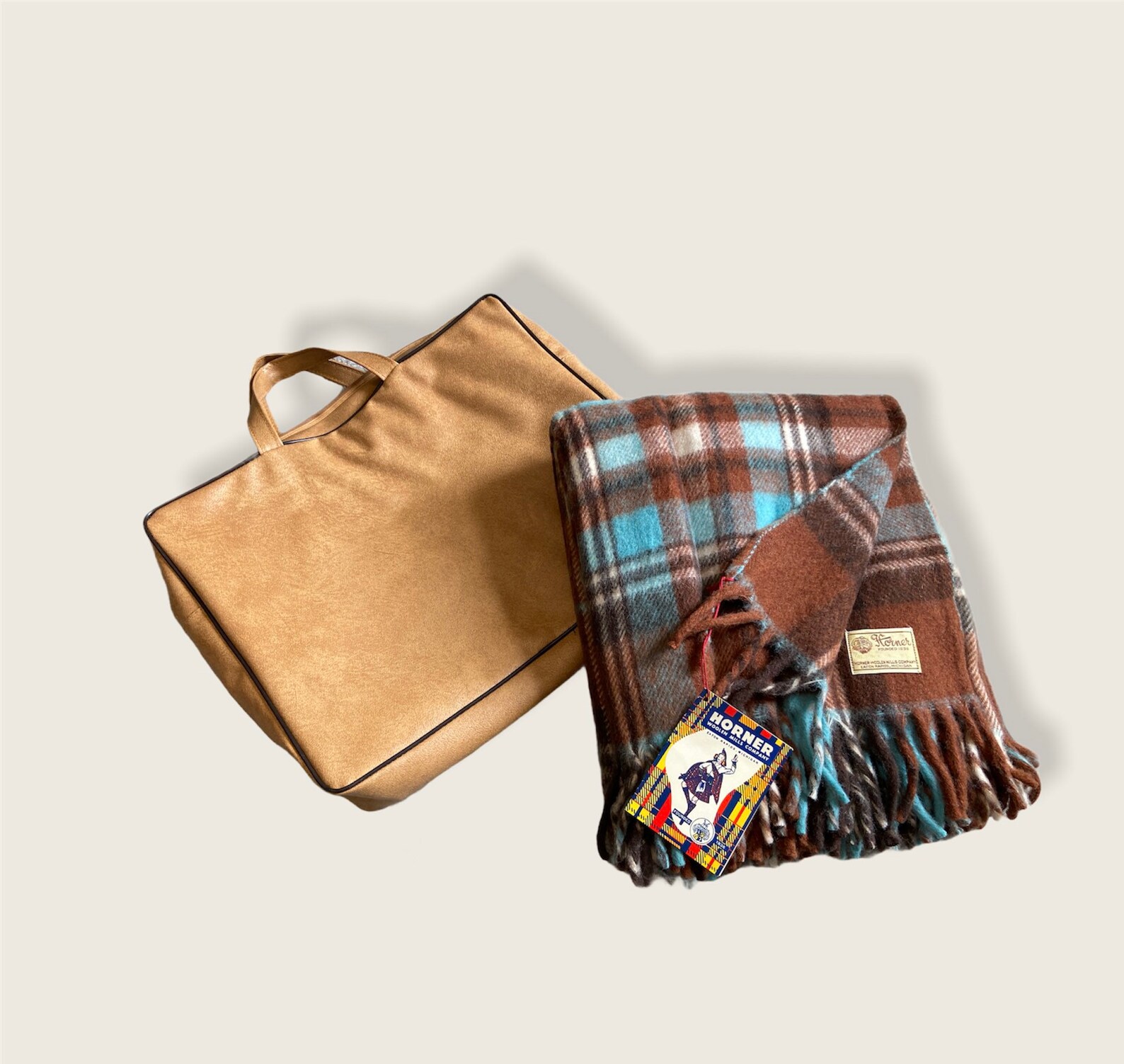 Vintage Horner Wool Lap Blanket Etsy