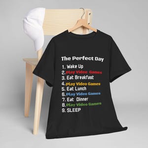 Gamer Tee Shirt, Gaming T-Shirt, Video Game Player Top, Geek Gift, Funny Gamer Apparel