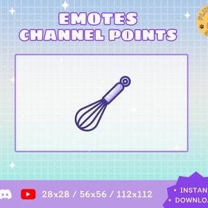 Mixer Twitch Emote / Kawaii / Streamer / Streamer Graphics