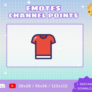 Football Uniform Twitch Emote / Kawaii / Streamer / Streamer Graphics
