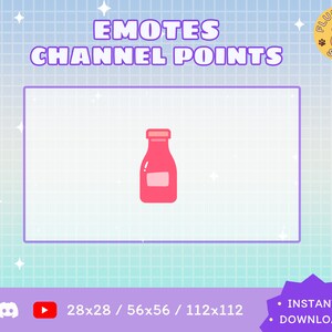 Ketchup Twitch Emote / Twitch Emote / Kawaii / Streamer / Streamer ...