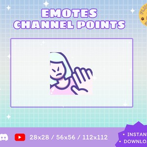 Detener Twitch Emote / Kawaii / Streamer / Streamer Graphics