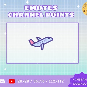 Plano Twitch Emote / Kawaii / Streamer / Streamer Gráficos