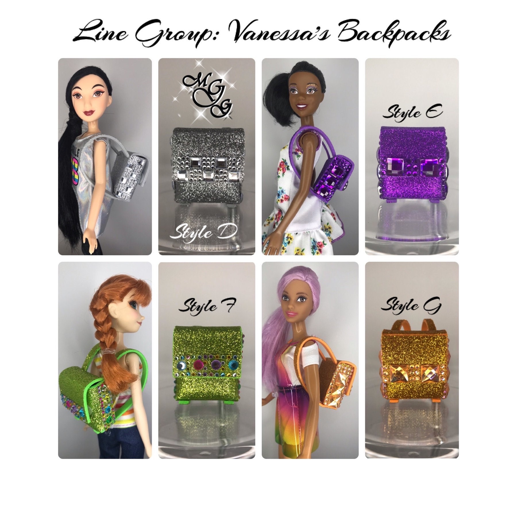 Barbie Doll Bags Etsy