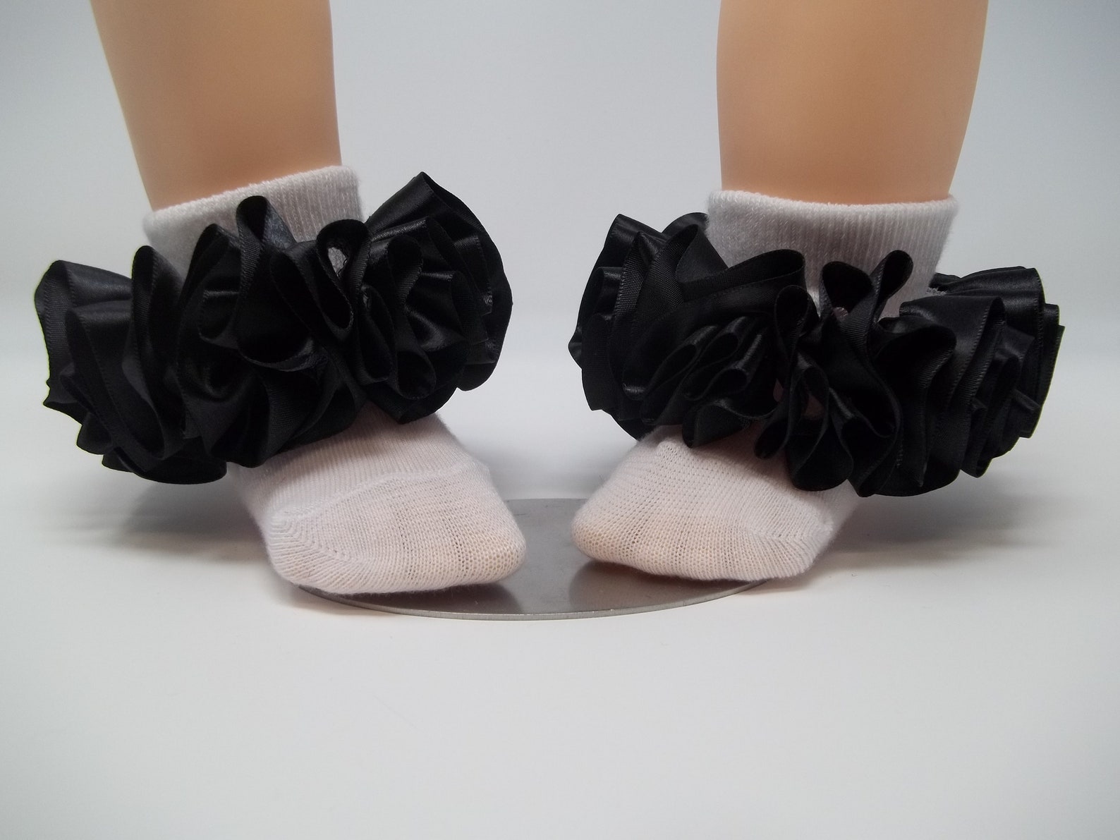 Girls Black Ruffle Tutu Socks/infant Ruffle Socks. Tutu Socks Etsy