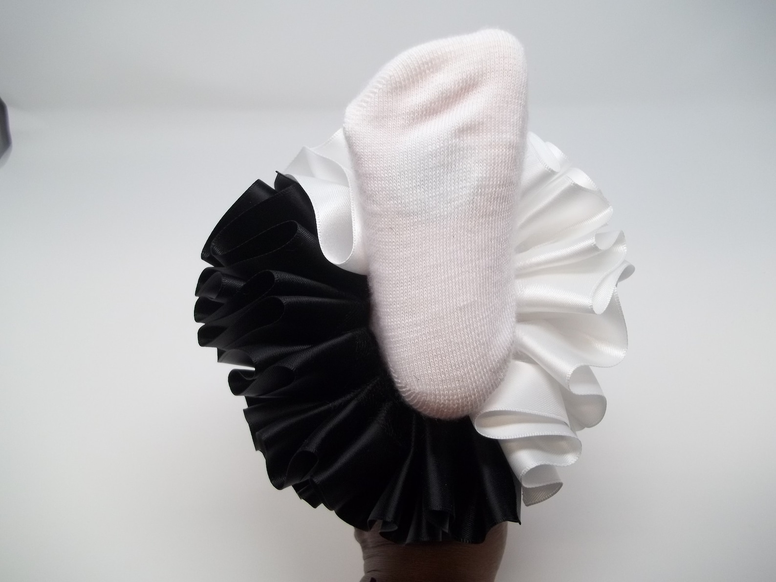 Girls Black and White Ruffle Tutu Socks/infant Ruffle Socks. Etsy