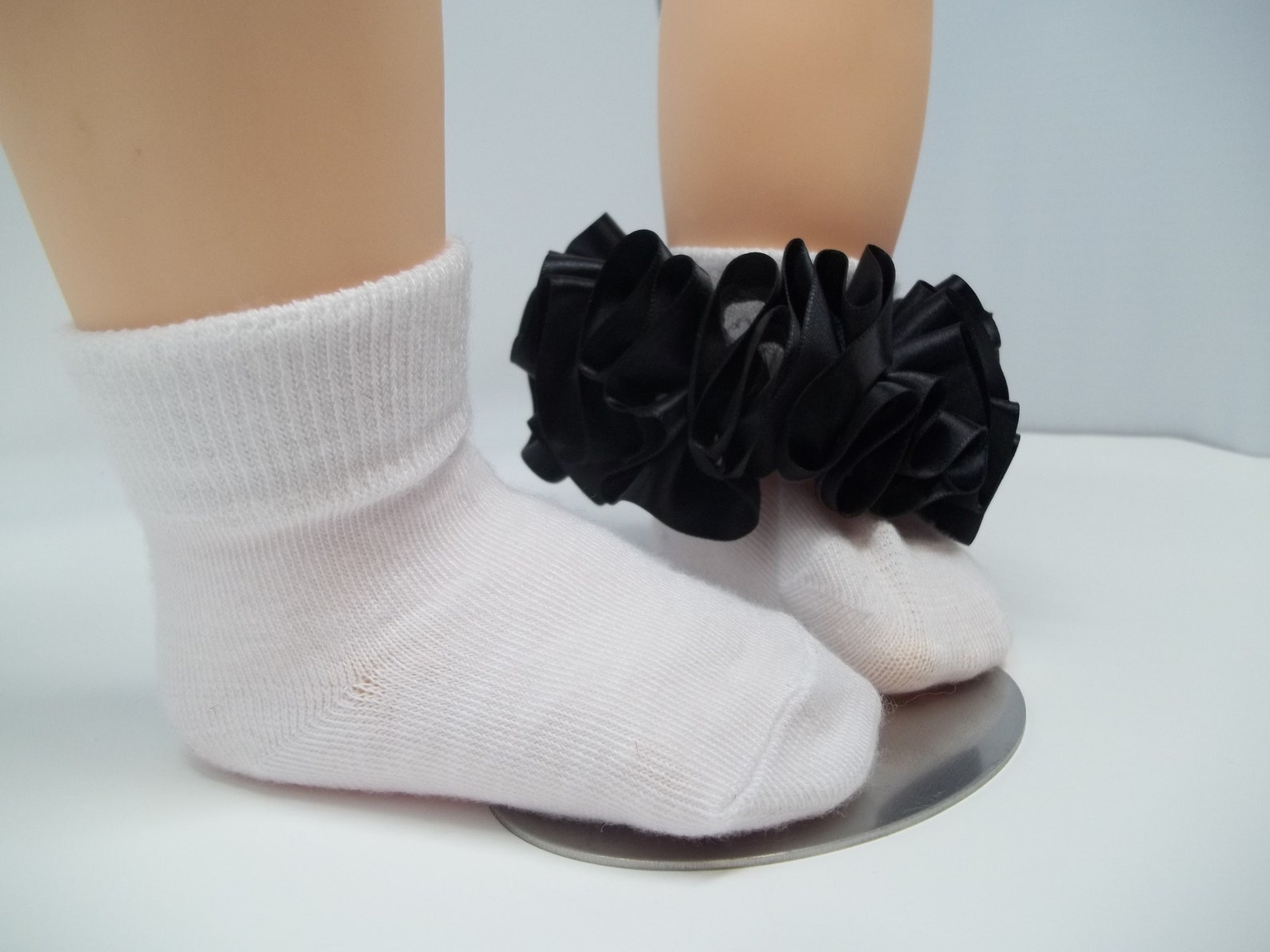 Girls Black Ruffle Tutu Socks/infant Ruffle Socks. Tutu Socks Etsy
