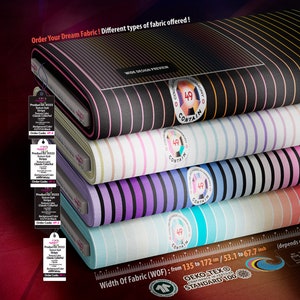 31333 _ Stripe Lines Bunter Ombre Farbverlaufston Modestoff. Digitaldruck Meterware Auf Anfrage