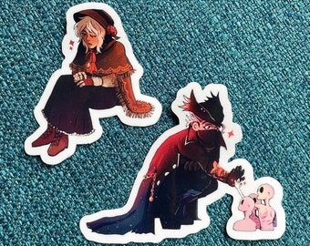 BB Doll and Hunter Sticker