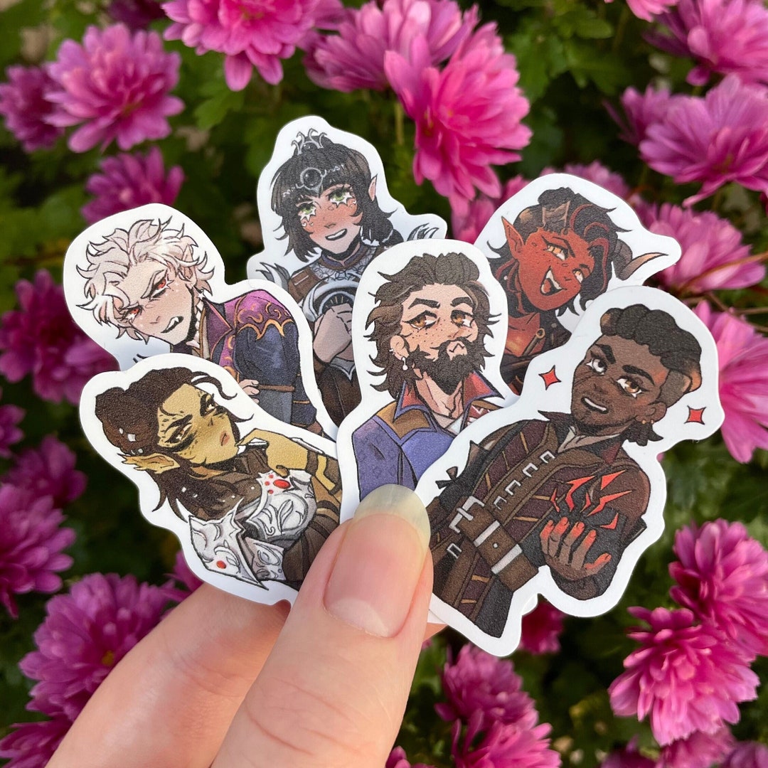 BG3 Companion Stickers - Etsy