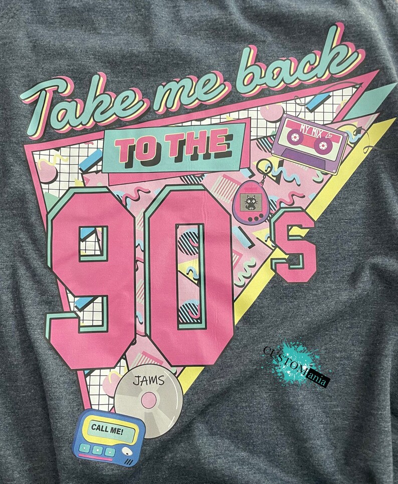 Take Me Back to the 90s Rocker Tank 90s Rocker Tank Top Etsy