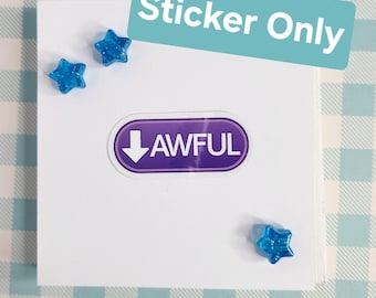 Umamusume: Pretty Derby "Awful" Sticker