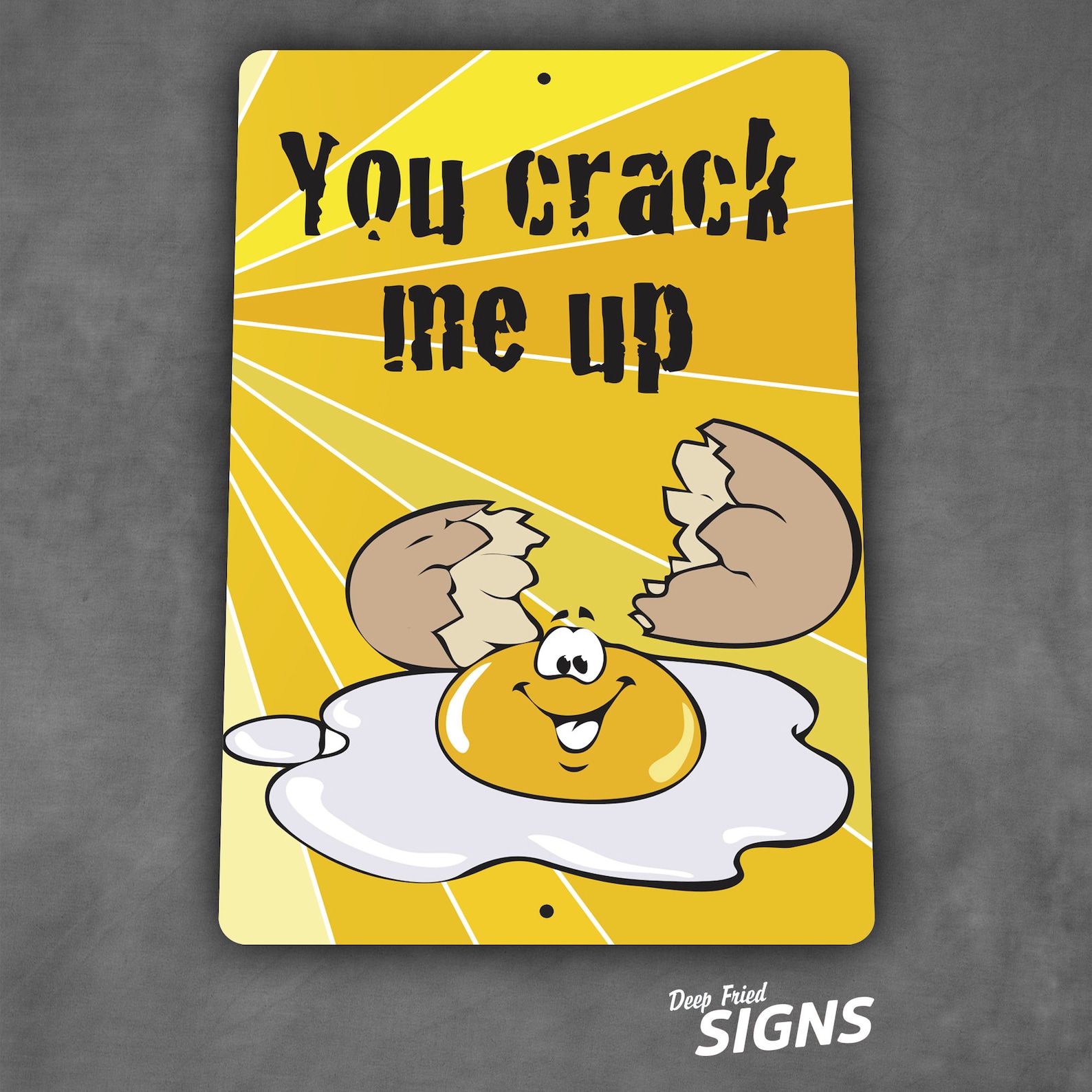 You Crack Me up Plastic Sign 00108 Etsy UK