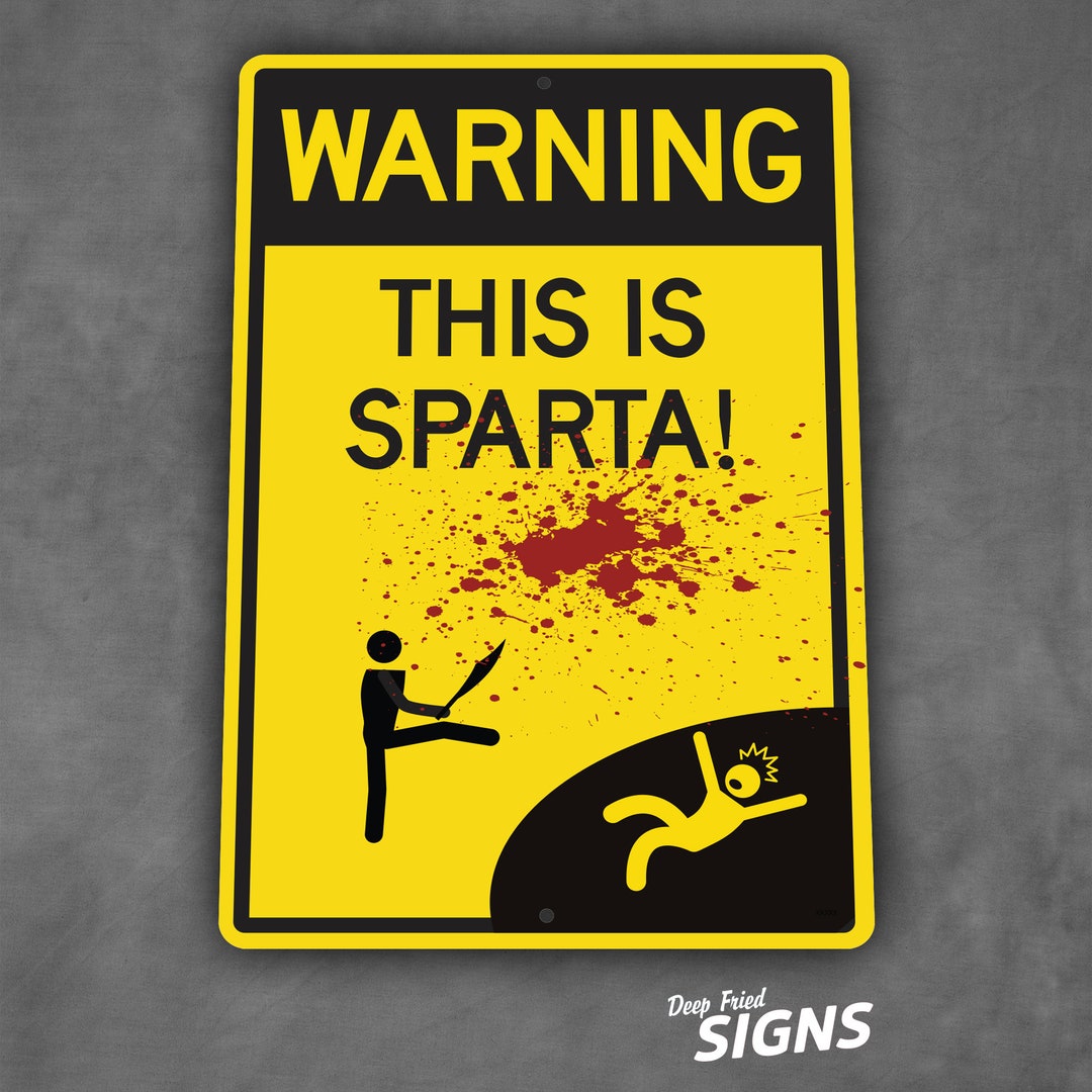 Caution: This is Sparta - 300 Movie - Hoodie