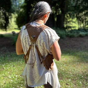 The Magician - Holster Bag | Travel Bag | Festival Holster | Utility Vest | Harness | Shoulder Harness | Burning Man Holster | Shoulder Bag