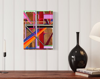 Modern geometric art